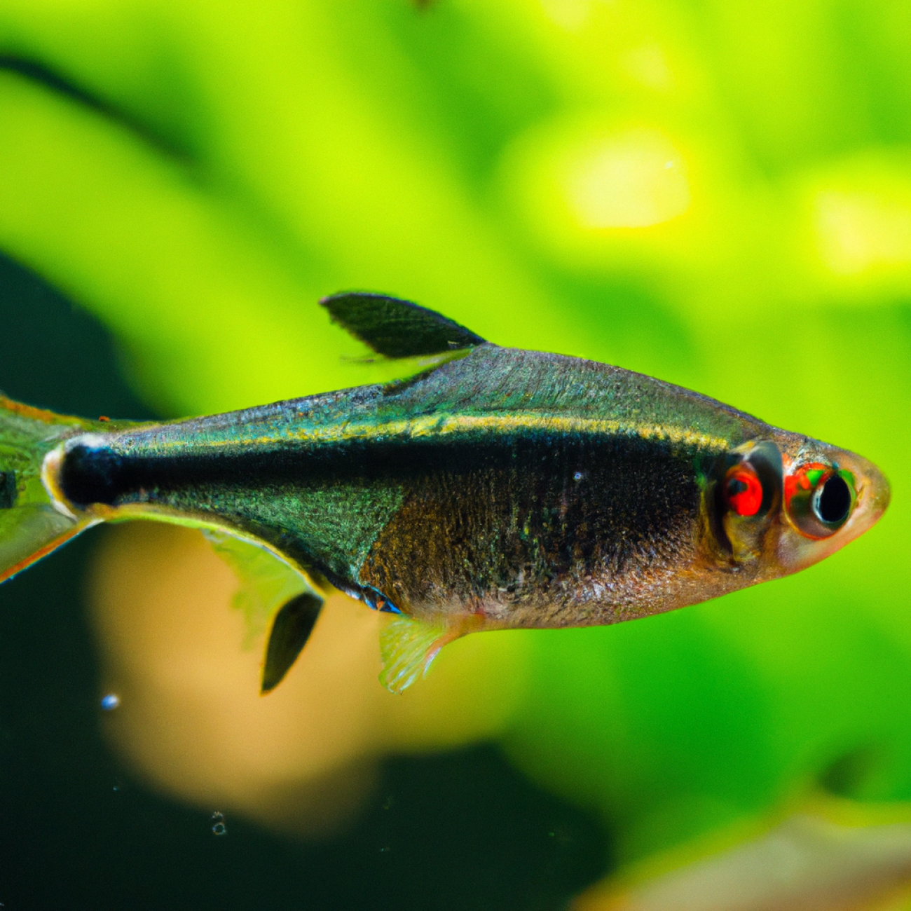 1. Pestrobarevný skvost: Vše, co potřebujete vědět o rybě Tetra stříkavá Copella arnoldi